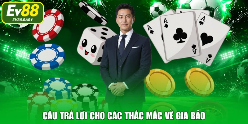 Câu trả lời cho các thắc mắc về Gia Bảo 